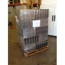 Lot of Freezer Racks - Pallet with Racks for 5.25x5.25 Boxes